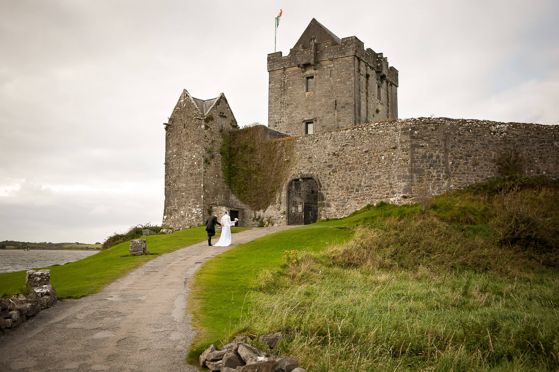 Irish castle wedding